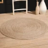 Tapis Diam 120 Jute Indies