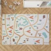 Tapis enfant parcours SUPER WESTERN en vinyl