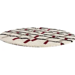 Tapis Erika Neige diamètre 160 cm