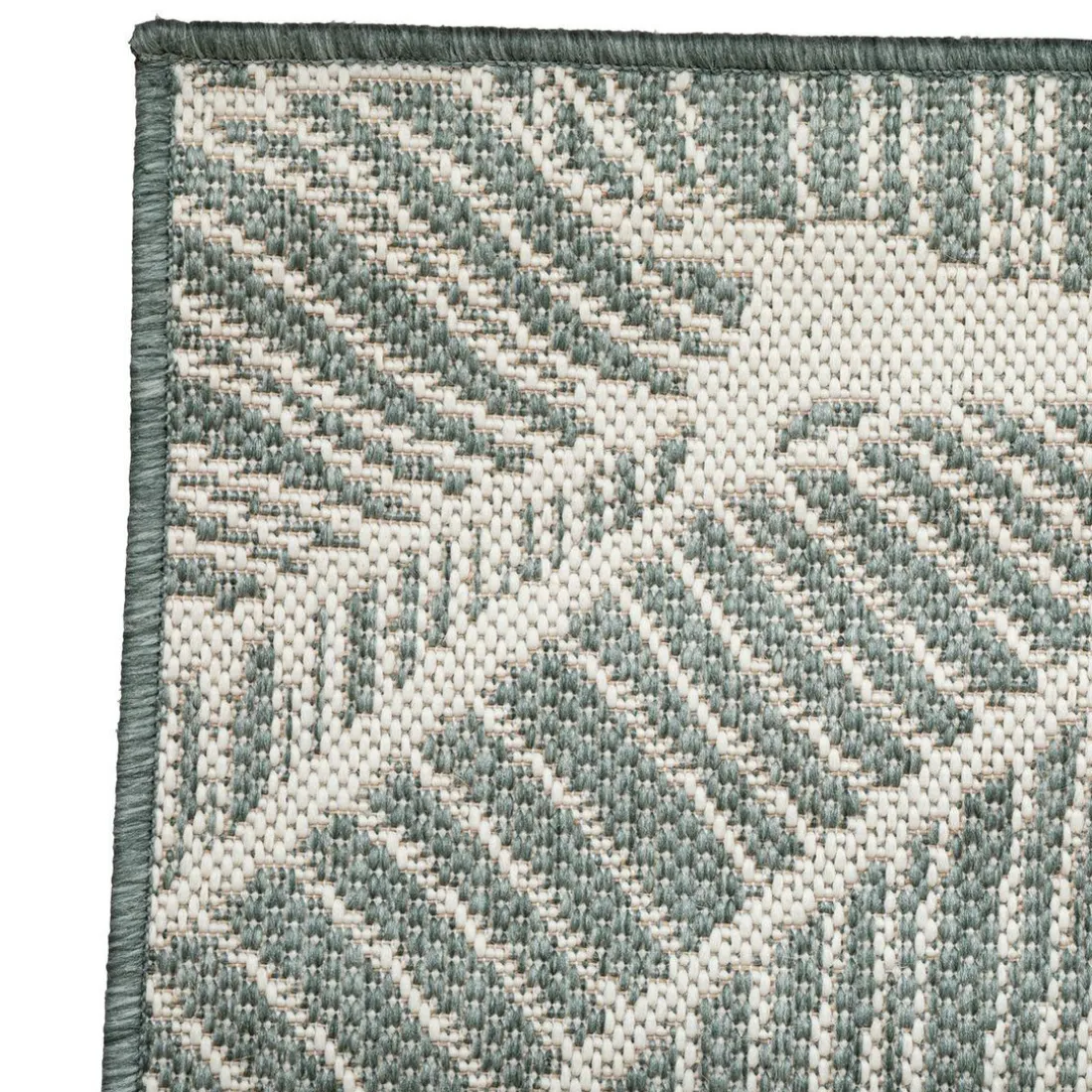 Tapis extérieur et intérieur vert 120x160