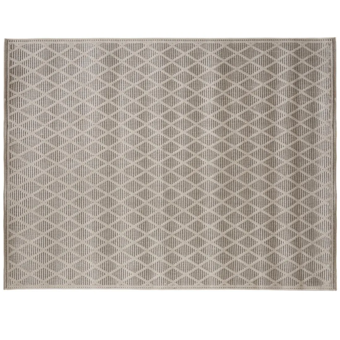 Tapis extérieur et intérieur beige 120x170