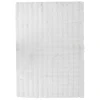 Tapis fausse fourrure 3D Zephy blanc