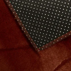Tapis fausse fourrure Onina ambre