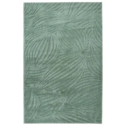 Tapis fausse fourrure Onina vert Kaki
