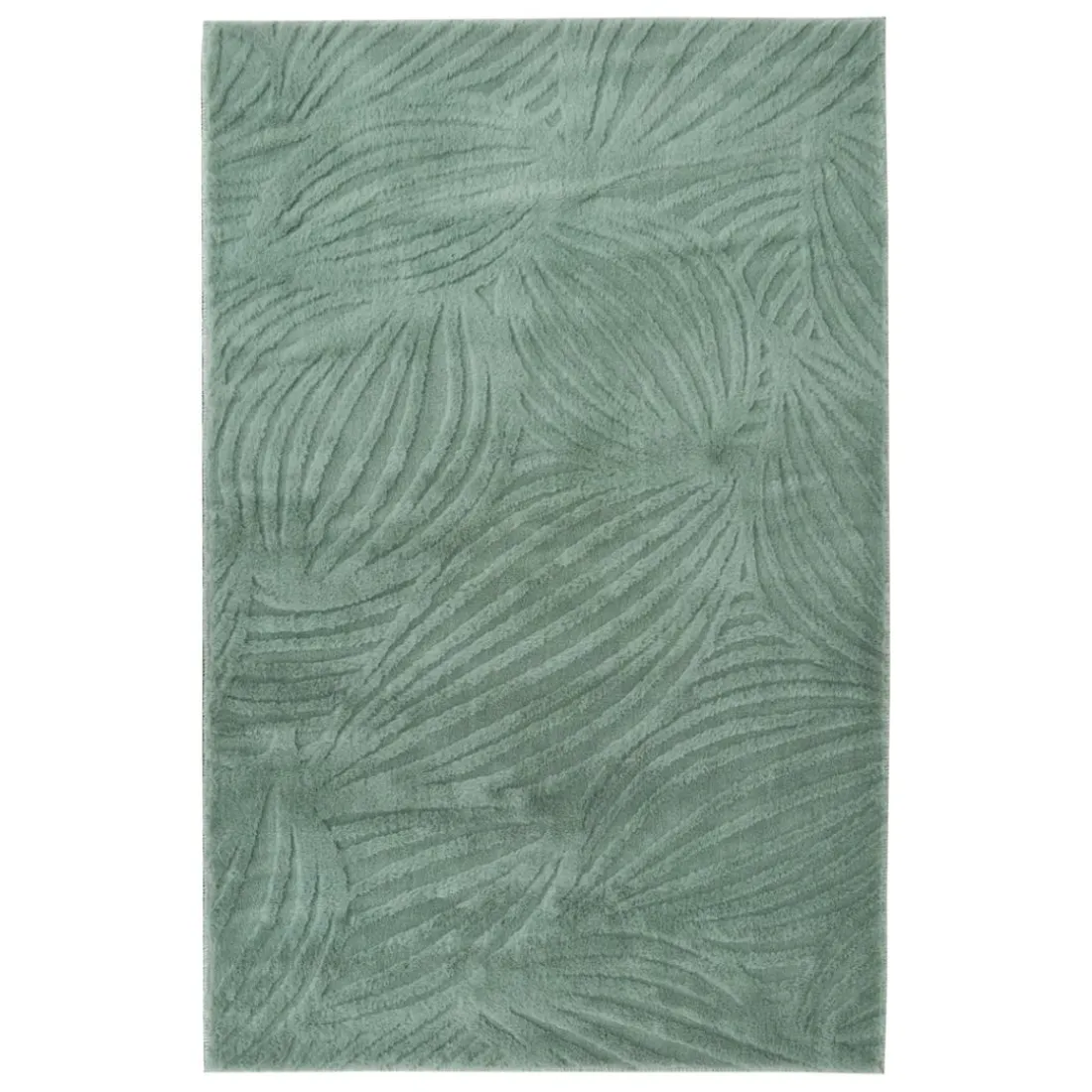 Tapis fausse fourrure Onina vert Kaki