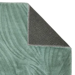 Tapis fausse fourrure Onina vert Kaki