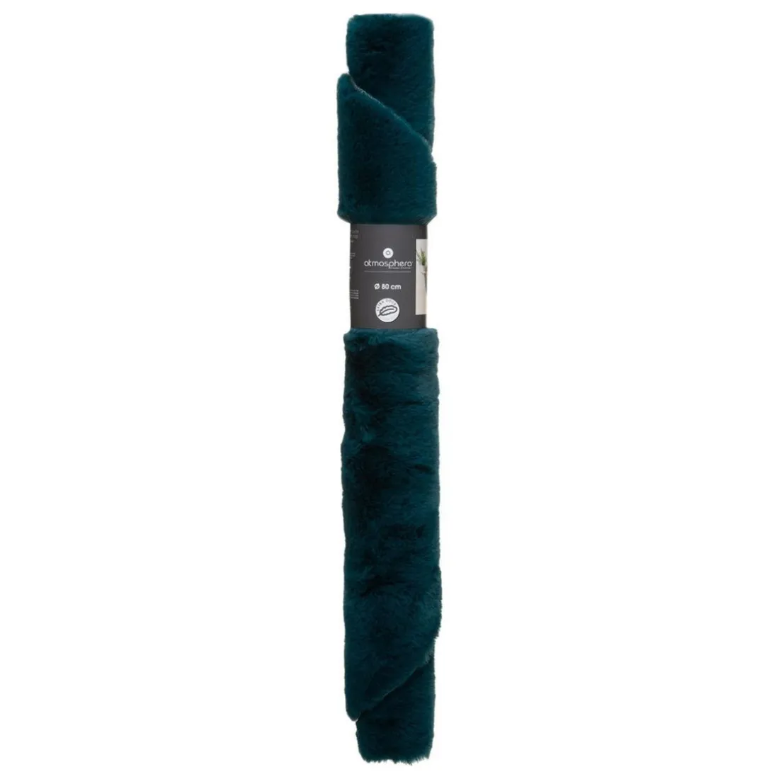Tapis four extra doux bleu canard D 80
