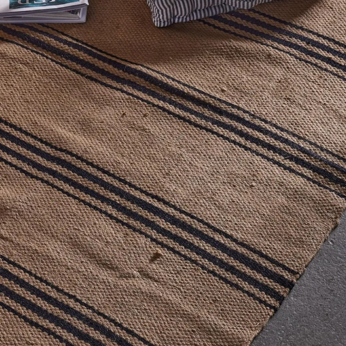 Tapis jute 120 x 170 Navy KARGO
