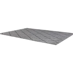 Tapis rectangulaire Allan outdoor Perle