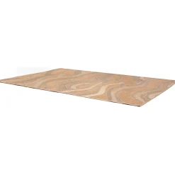 Tapis rectangulaire Clem outdoor Naturel
