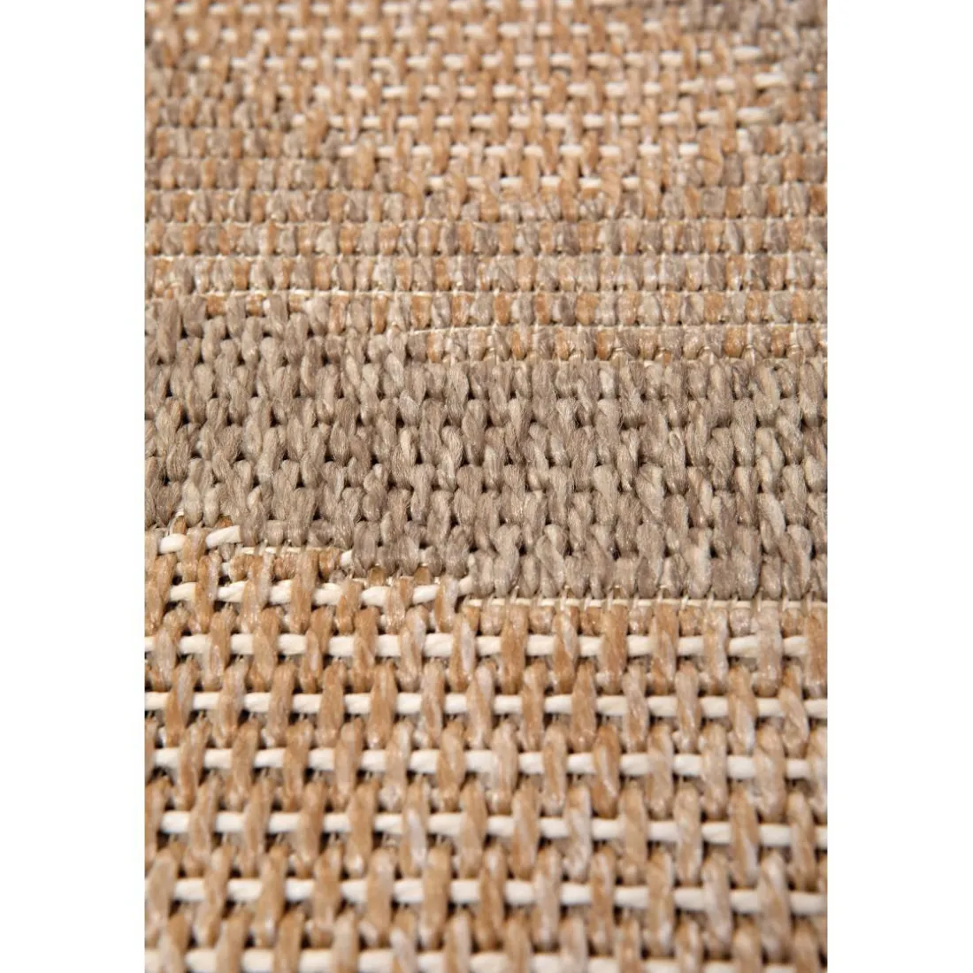 Tapis rectangulaire Clem outdoor Naturel