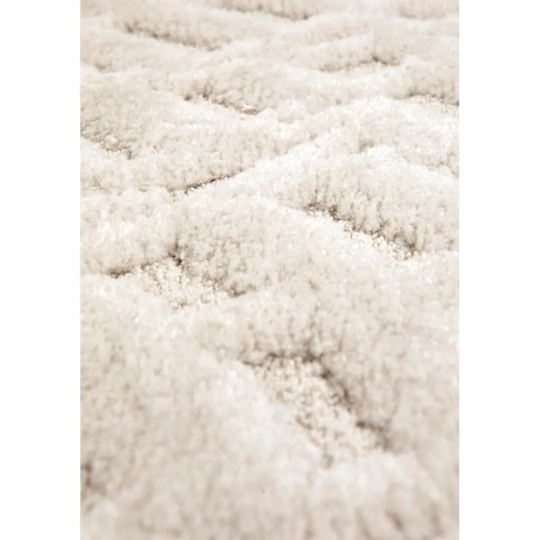 Tapis recycl� Ewan Ivoire 160 x 230 x 2