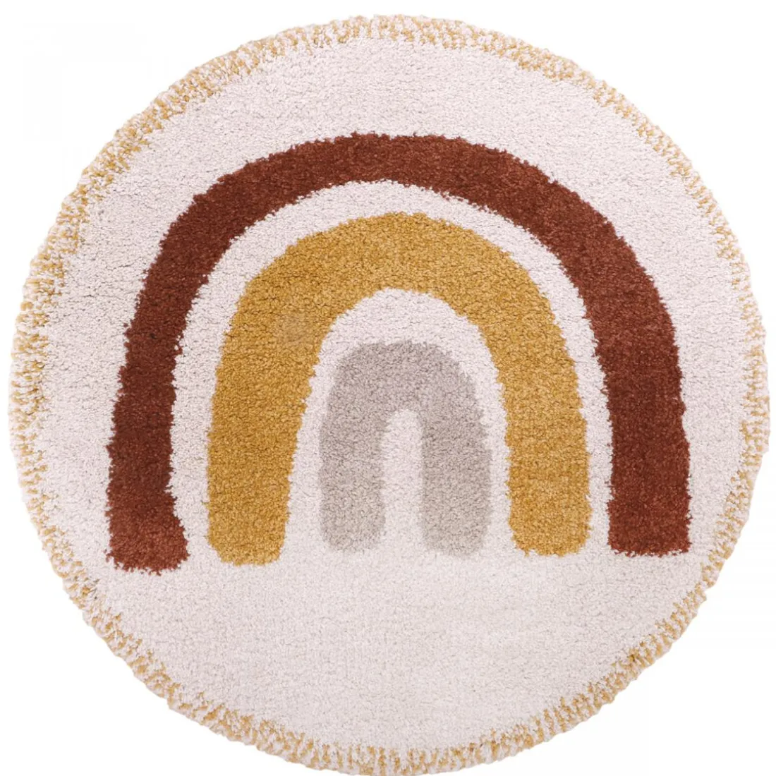 Tapis Rond BOHEMIAN RAINBOW