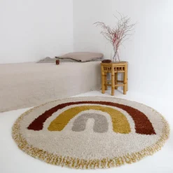 Tapis Rond BOHEMIAN RAINBOW