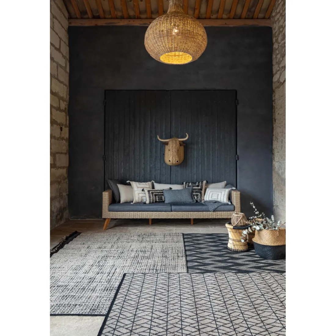 Tapis Sadar 2 outdoor Naturel 160 x 230