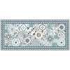 Tapis Vinyle Mosaïque bleuBoîte 50x112