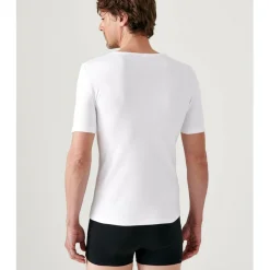 Tee Shirt Manches Courtes Blanc Thermolactyl