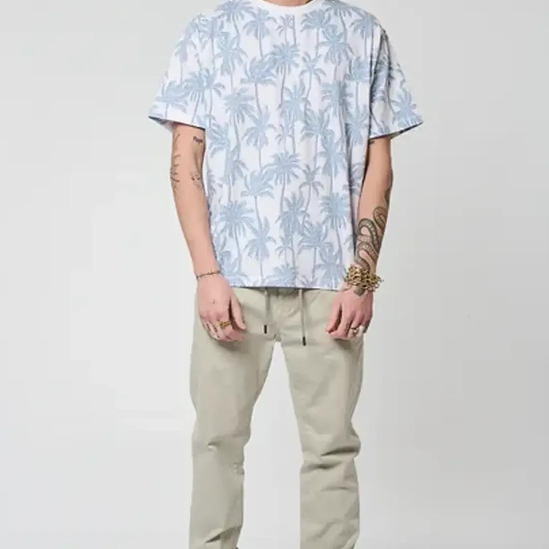 Tee Shirt Manches Courtes en coton TOGO White blanc