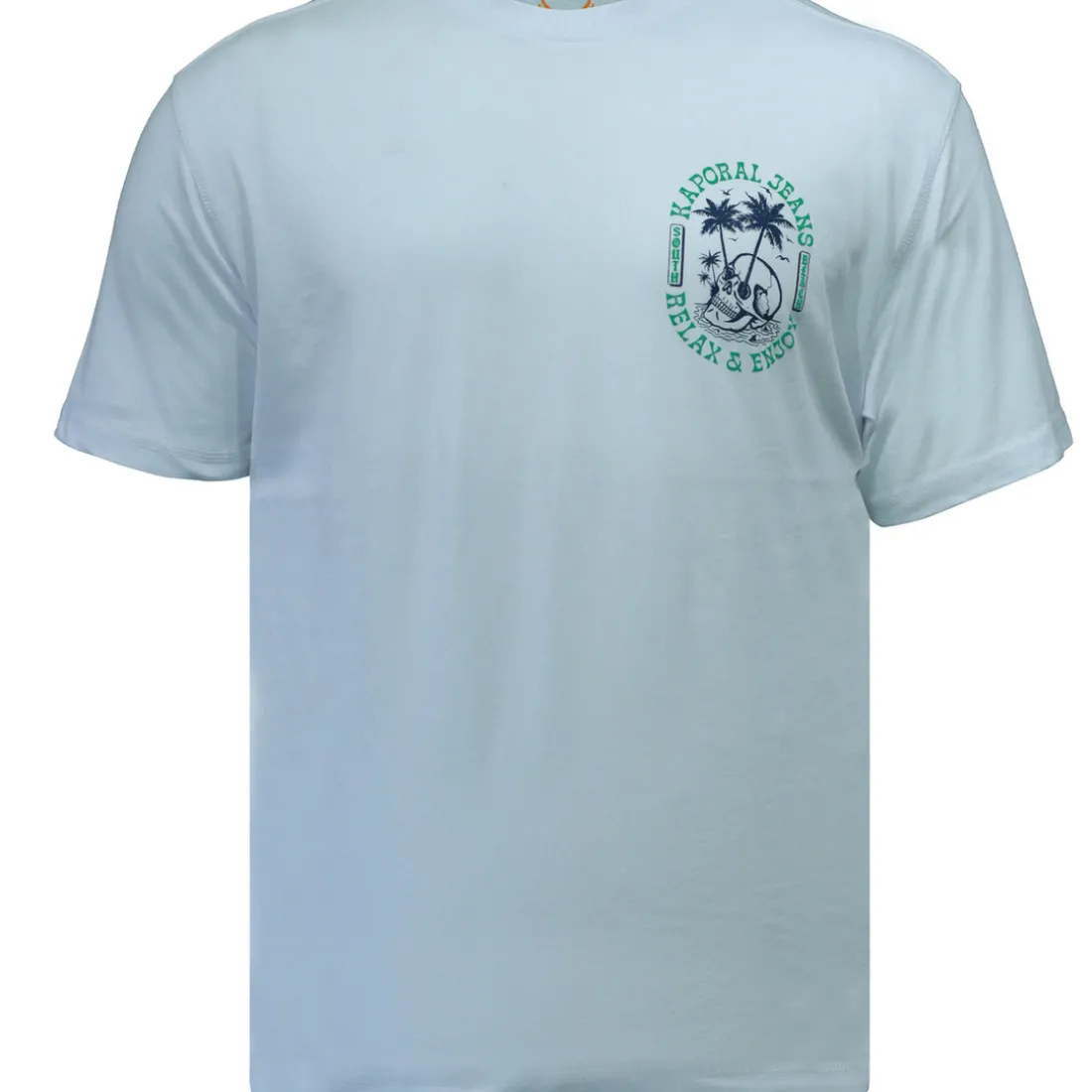 Tee Shirt Manches Courtes en coton TILL White blanc