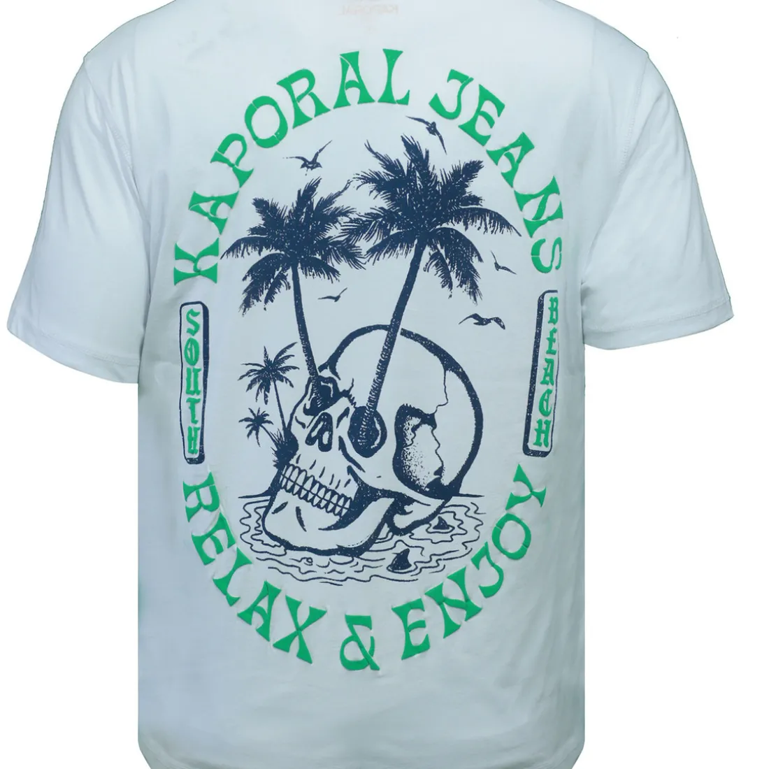 Tee Shirt Manches Courtes en coton TILL White blanc