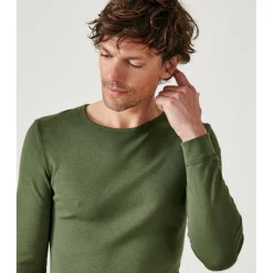Tee Shirt Manches Longues Kaki Thermolactyl