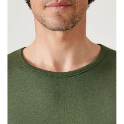 Tee Shirt pour Homme à Manches Courtes Kaki Thermolactyl