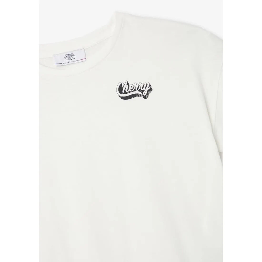 Tee-Shirt ANATAGI blanc Yael