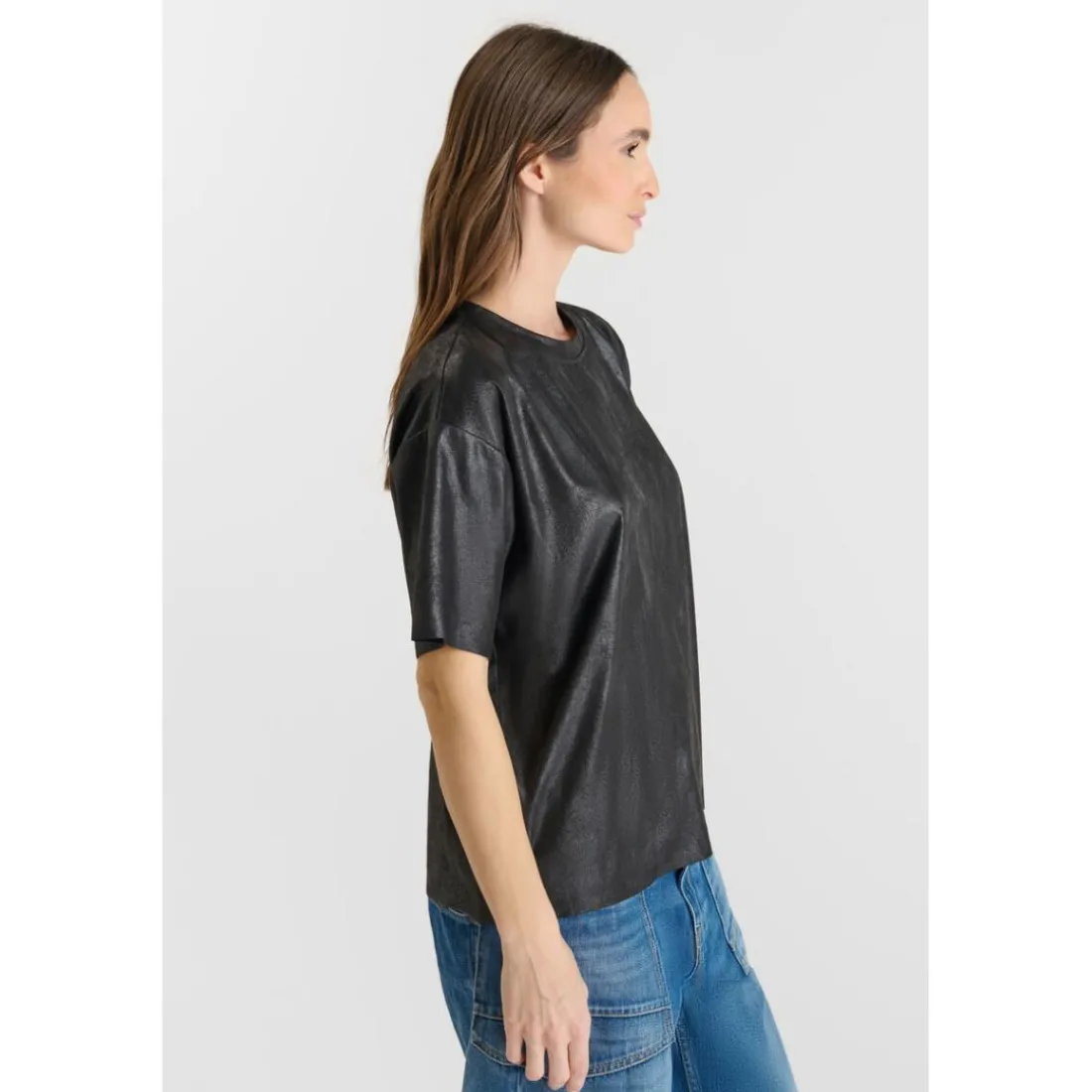 Tee-Shirt BIBER noir Hazel