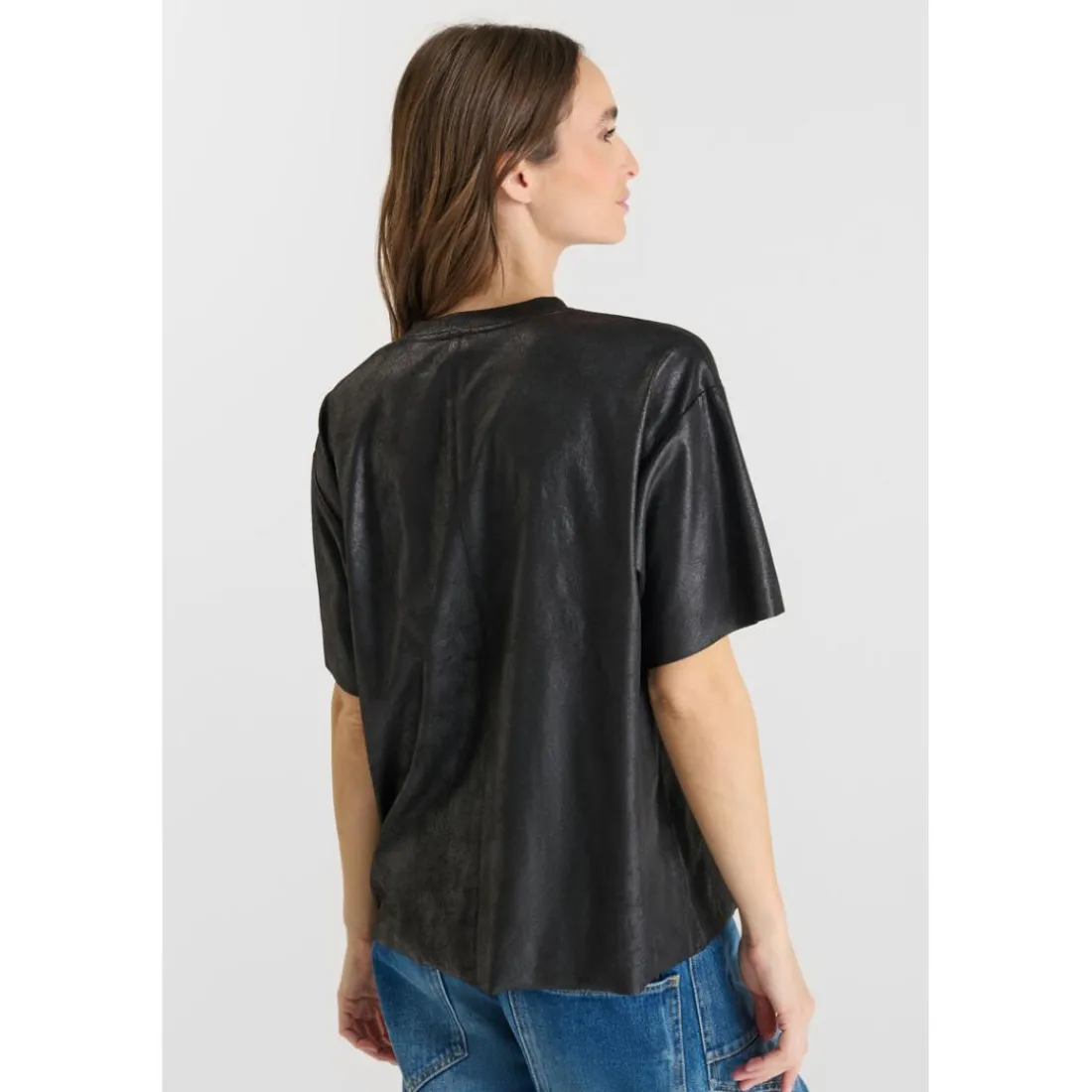 Tee-Shirt BIBER noir Hazel
