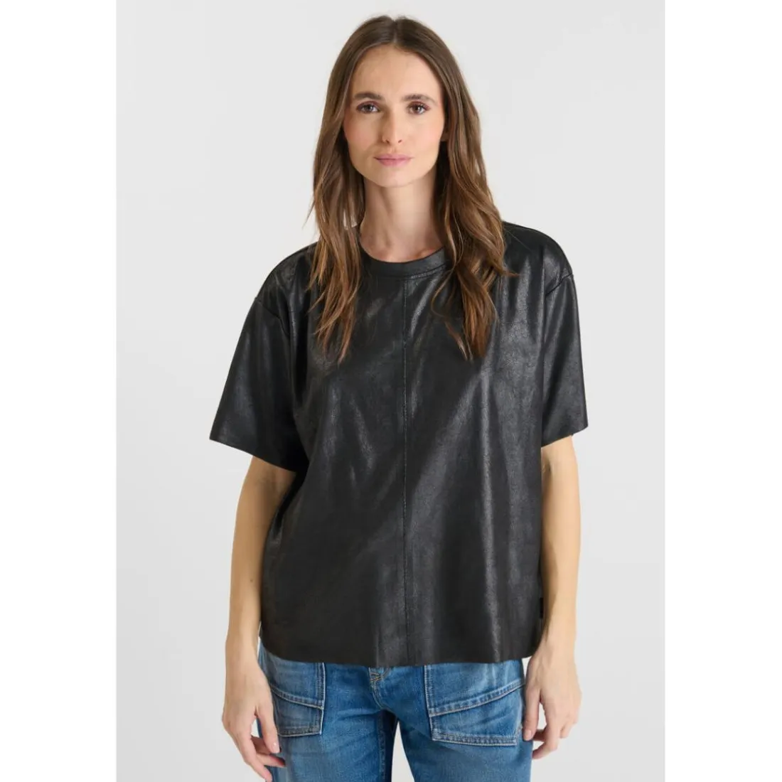 Tee-Shirt BIBER noir Hazel