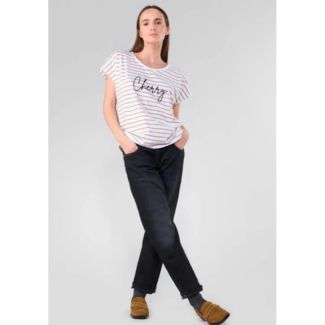 Tee-Shirt COTTARD blanc Pax en coton