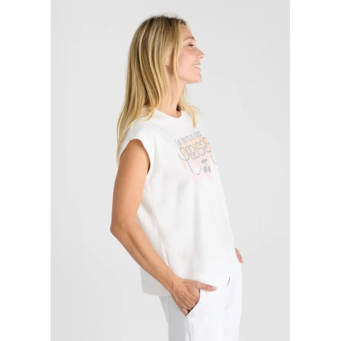 Tee-Shirt DELFINO blanc Sofia