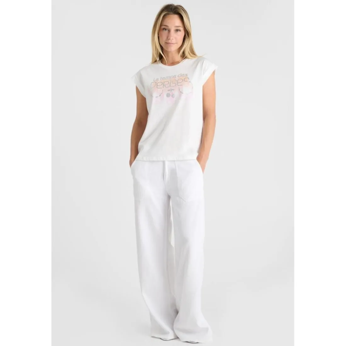 Tee-Shirt DELFINO blanc Sofia