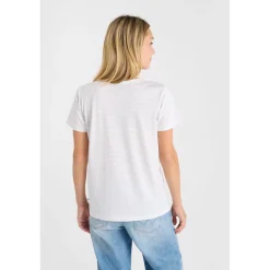 Tee-Shirt EDWIGE blanc en coton Kai