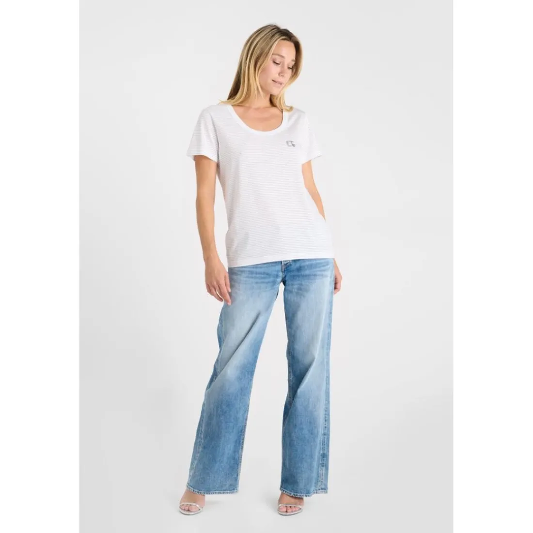 Tee-Shirt EDWIGE blanc en coton Kai