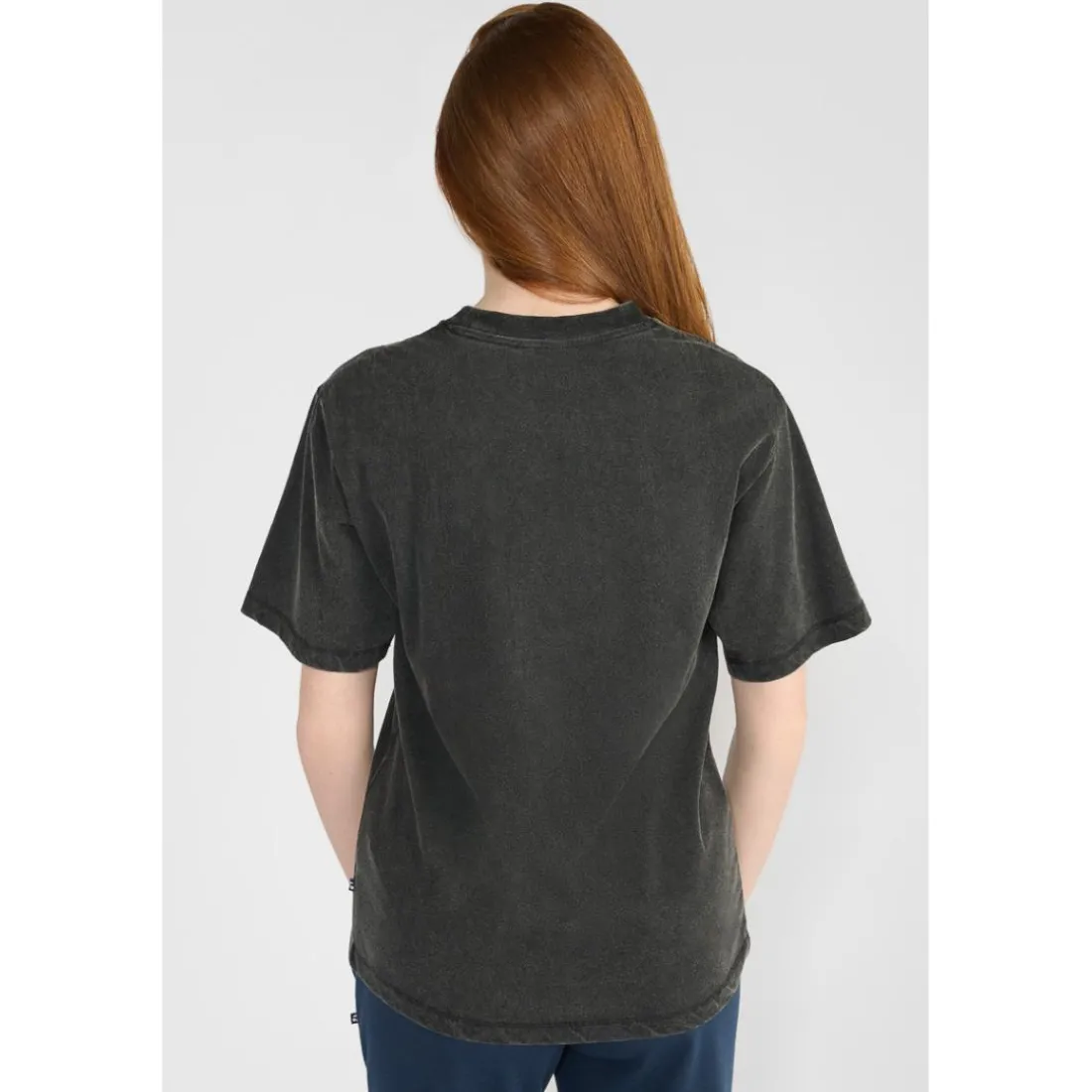 Tee-Shirt fille ABBIGI noir Alia en coton
