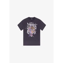 Tee-Shirt fille ABBIGI noir Alia en coton