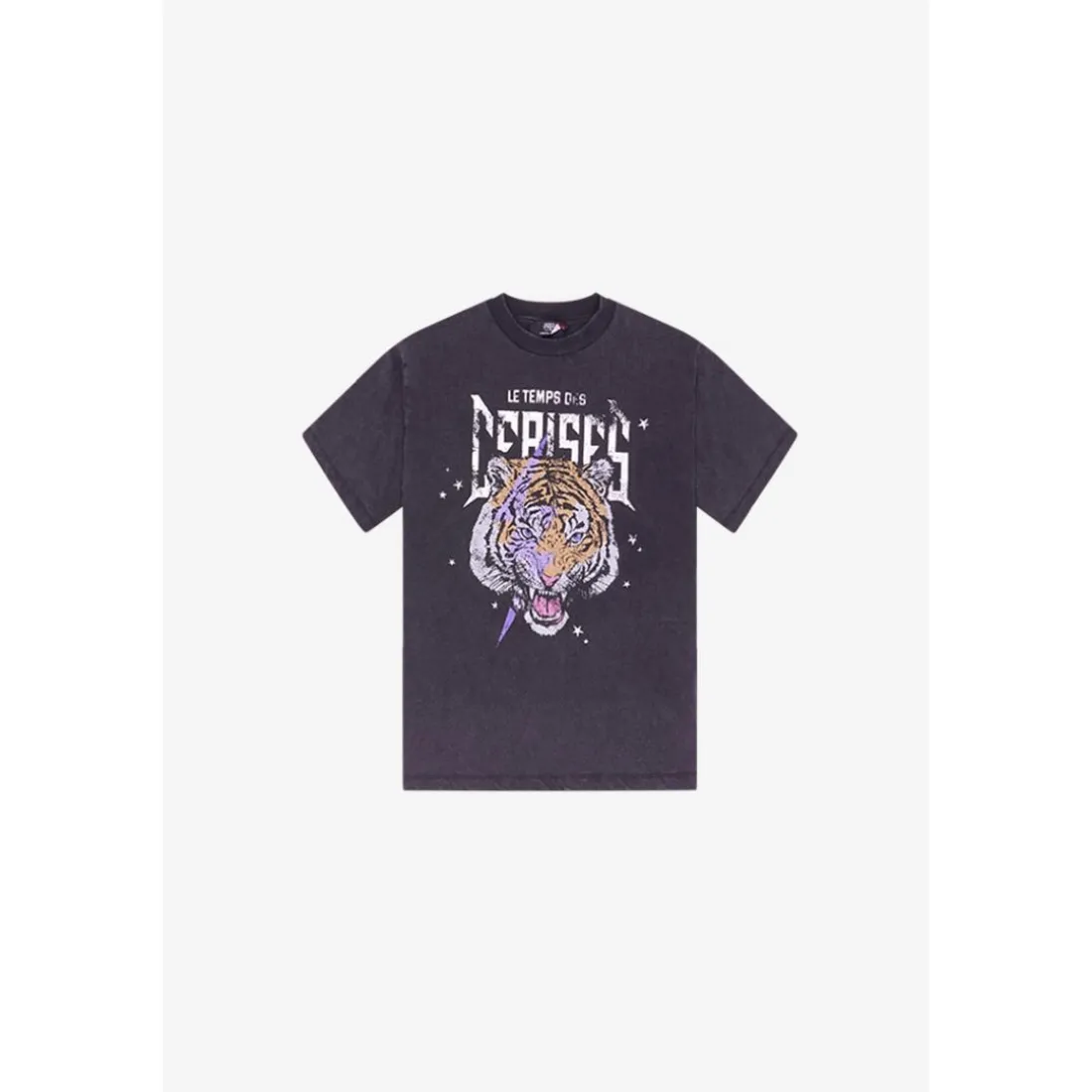 Tee-Shirt fille ABBIGI noir Alia en coton