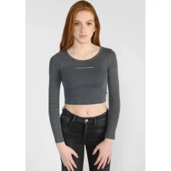 Tee-Shirt fille ALBEGI gris Zoe