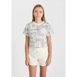 Tee-Shirt fille DELUGI blanc en coton Anna