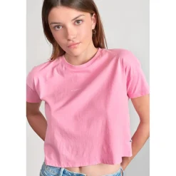 Tee-Shirt fille VINAGI rose Eden