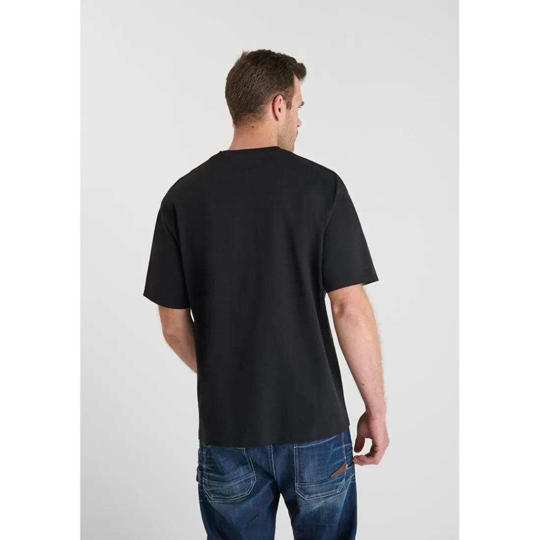 Tee-Shirt FRAKE noir en coton Igor