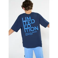 Tee-Shirt garçon ARIBO bleu Ian en coton