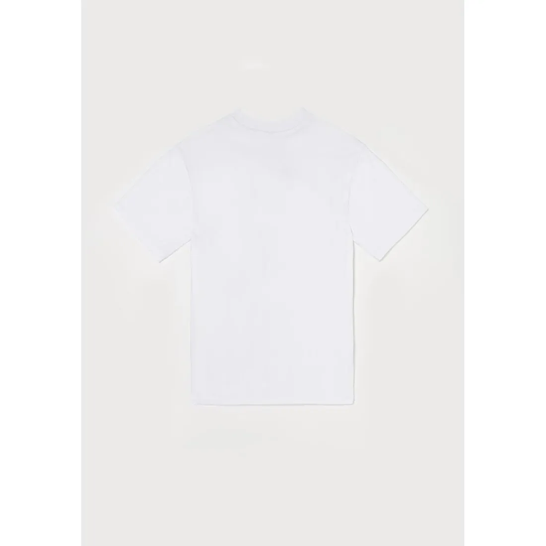 Tee-shirt garçon HIRABO blanc en coton