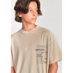 Tee-shirt garçon HYACIBO beige