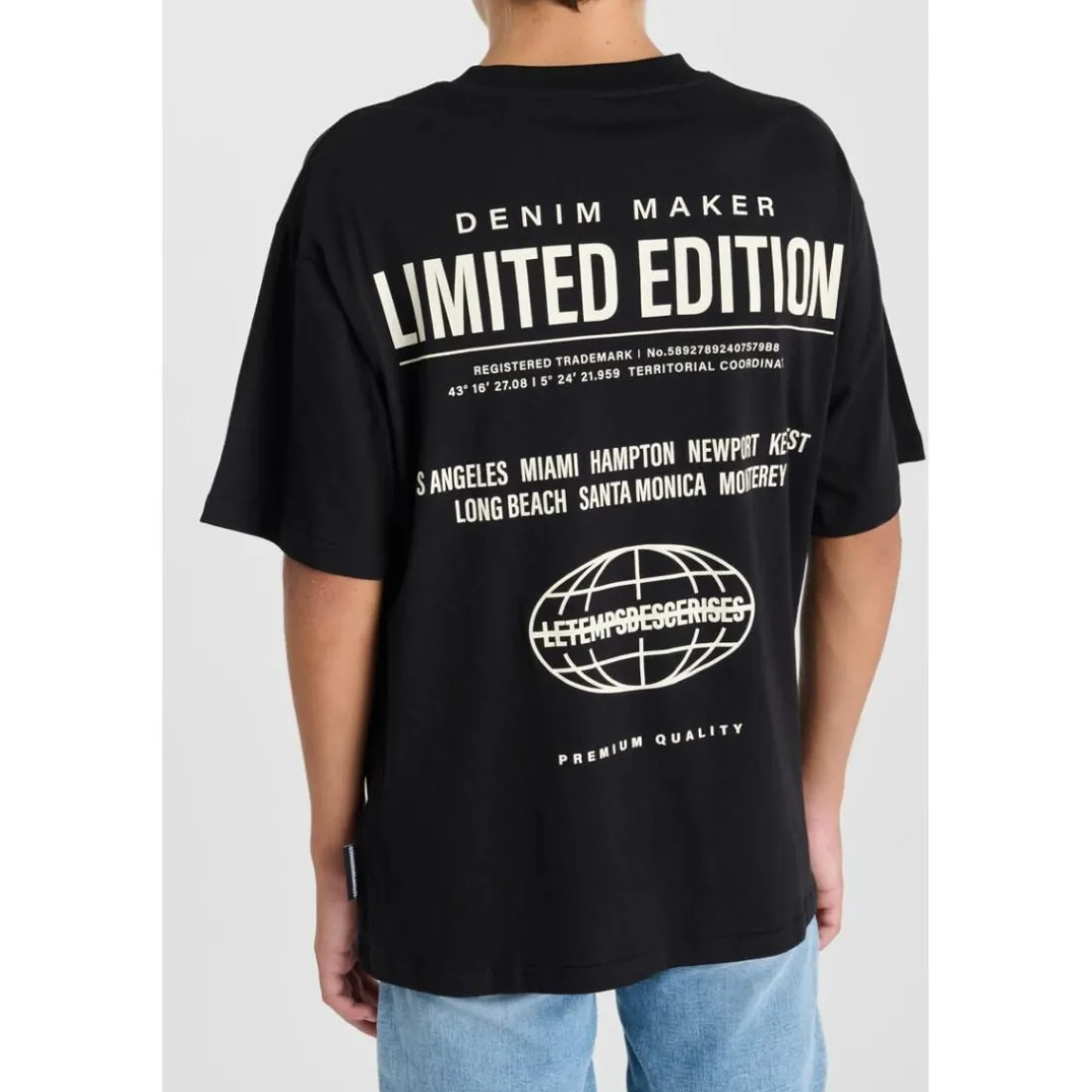 Tee-Shirt garçon PALBO noir