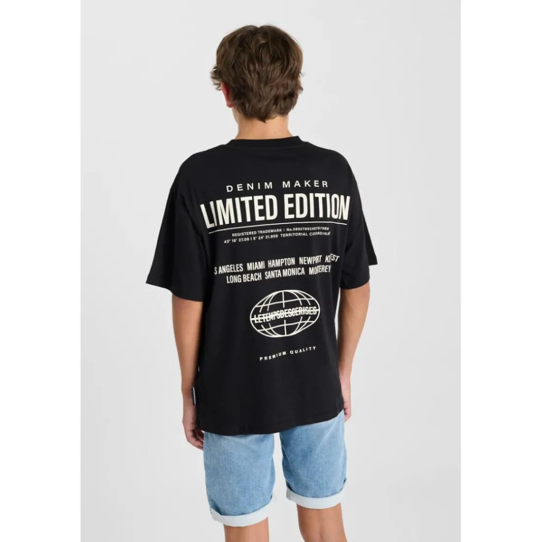 Tee-Shirt garçon PALBO noir