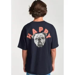 Tee-shirt garçon SCULLYBO bleu en coton