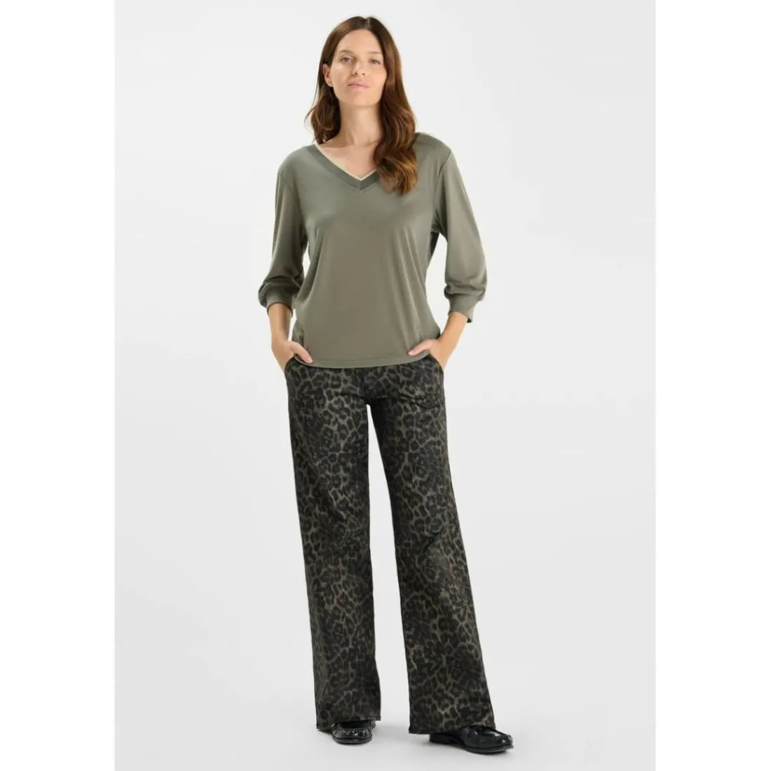 Tee-Shirt kaki Blair