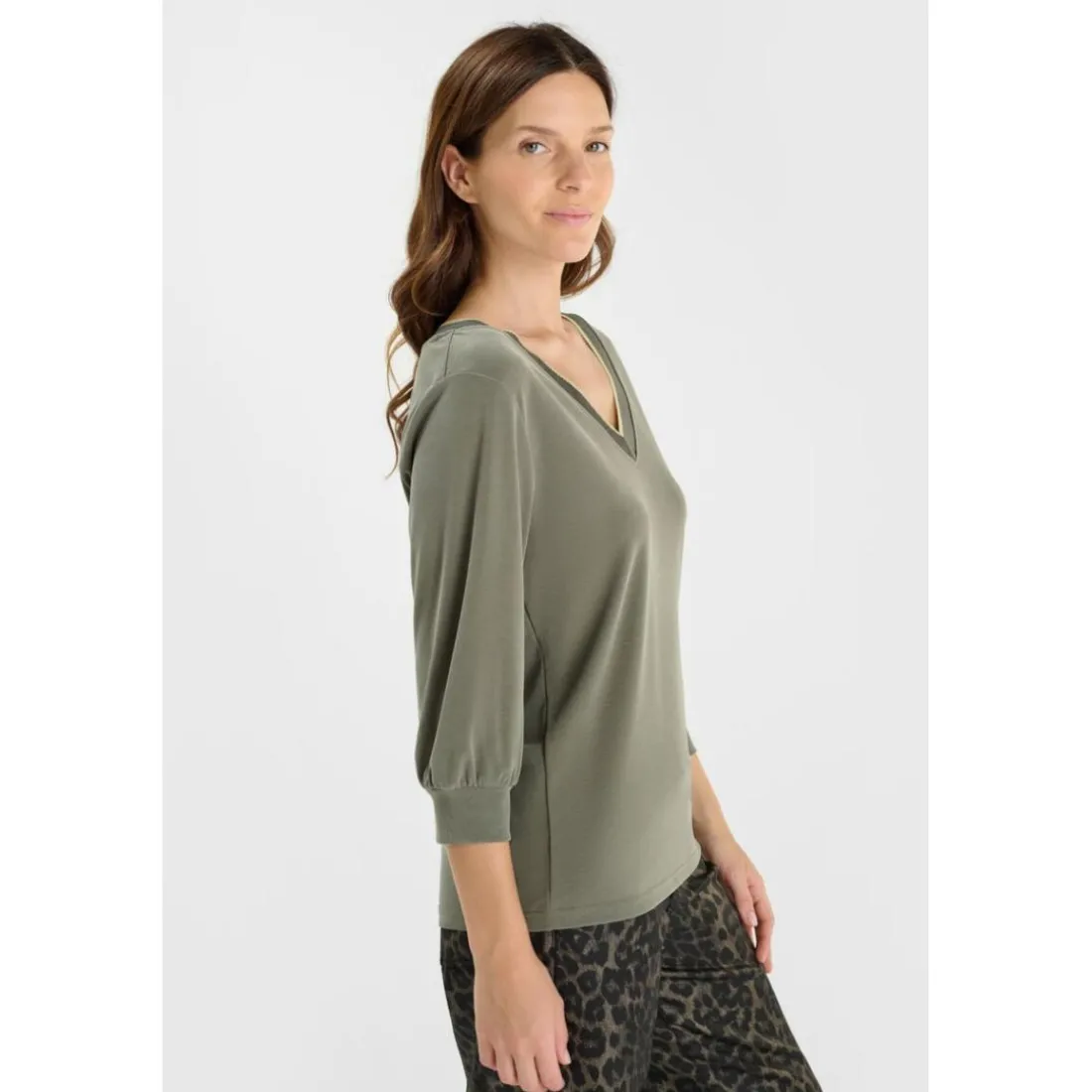 Tee-Shirt kaki Blair
